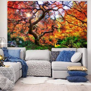 Nature Wedding Backdrops Bedroom Apartment Decor Farmhouse Wall Decor Tapestries